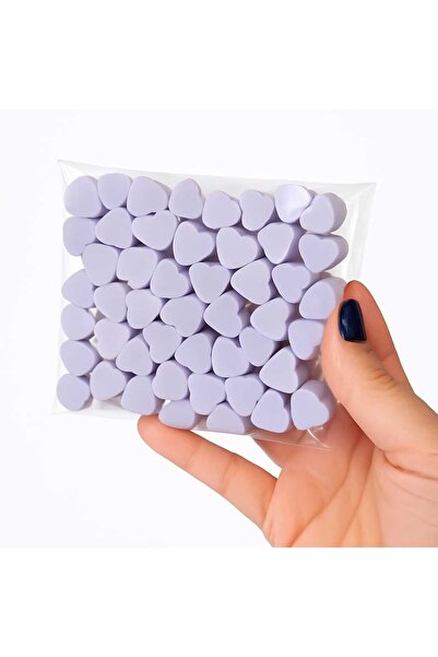 SOO SOAP صابونات قلب صغيرة برائحة اللافندر مصنوعة يدويًا للهدايا والديكور