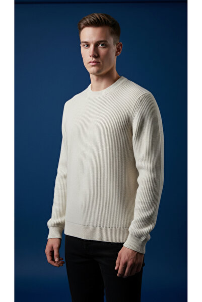 Digz fashion Ecru Thessaloniki Knitted Sweater