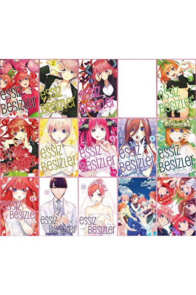 Gerekli Şeyler Yayıncılık Eşsiz Beşizler 1-13. Ciltler (4. Cilt Yok )