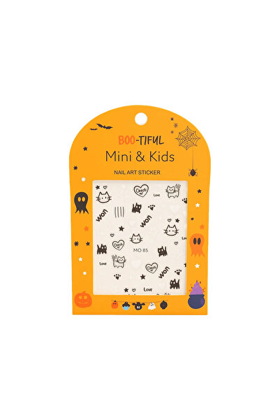 Mini and Kids Mini & Kids Çocuk Tırnak Sticker Halloween - Kitten