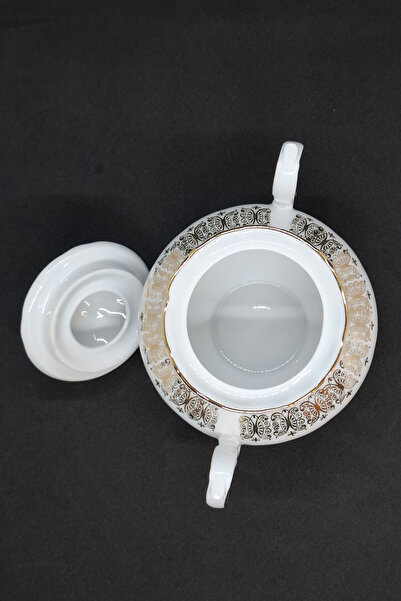 Winterling Antique Porcelain Sugar Bowl with Lid and Handle 250 ml