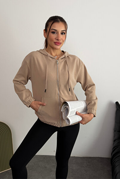 Balenbi Premium Modal Fabric Full Zipper Women's Cardigan 1149