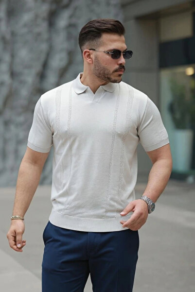 GENCULUS Men's Nurse Collar Short Sleeve T-Shirt