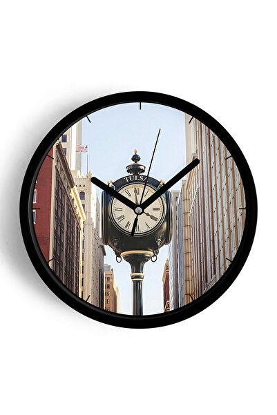 JHAAR Turnul Ceasului - Ceas de perete modern cu tematică vintage - 30 cm - C...