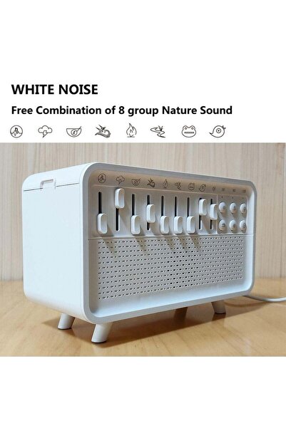 Generic AromaCalm Smart 2 in 1: Diffuser, Sleep Sounds Device (White Noise), 8 Natural Sounds, Timer, Night Light.