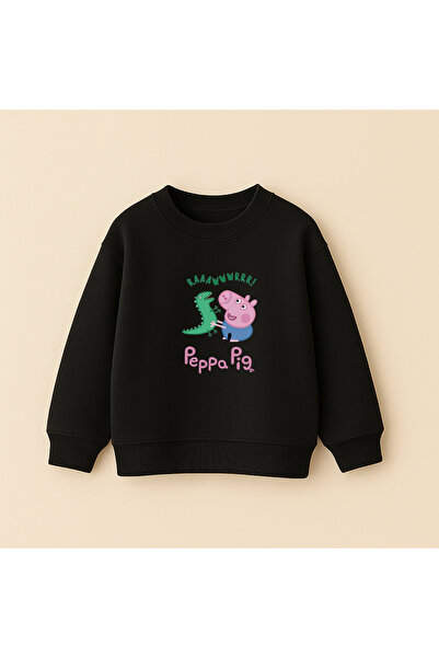 fasardi Пепа Пиг печатно преоразмерено 3-слойно дългоръкавно унисекс детско с...