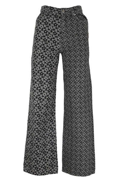 Don't Call Me Jennyfer Jennyfer Roxanne Grey Pants - 30, Gray, 100% cotton