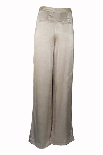 ONLY Angela Beige Pants - L, Beige, 100% viscose
