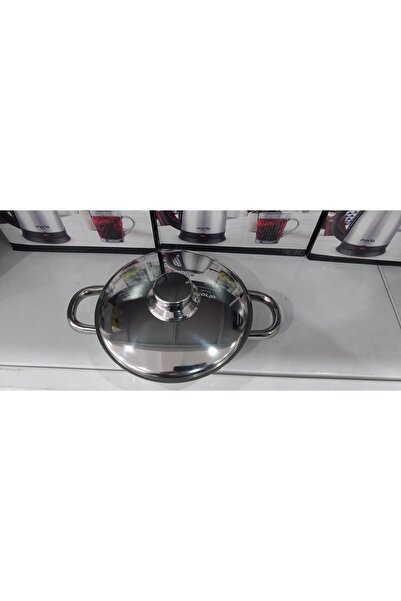 Fulexsis 20cm kapaklı çelik sahan