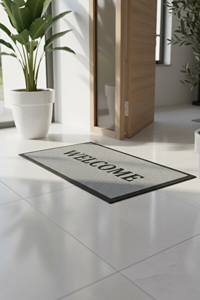 Valerine Life Softtouch Textured Moisture Absorbing Non-Slip Base Door Front Home Workplace Office Mat 50X90Cm