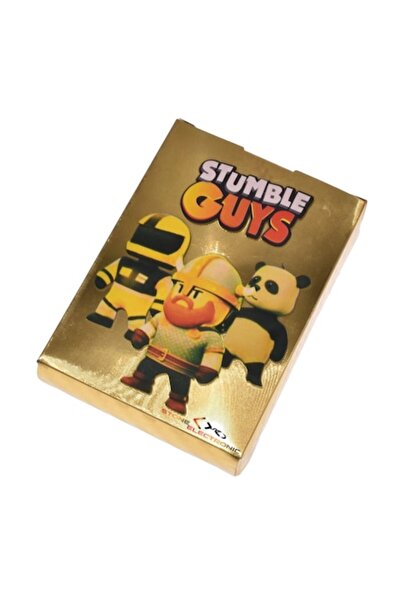 Stone Set of 55 Stumble Guys Stone® cards, Viking Bjorn, Hologram, Gold