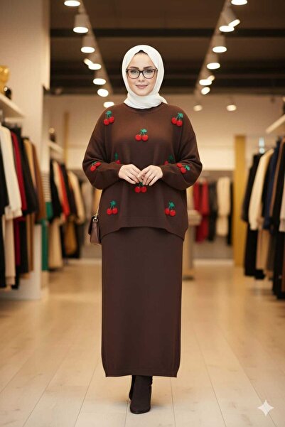 PEKA Cherry Patterned Gilet Dress