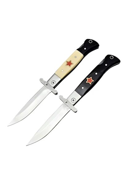 Ems Set of 2 Russian Collectible Knives 22 cm with belt holster