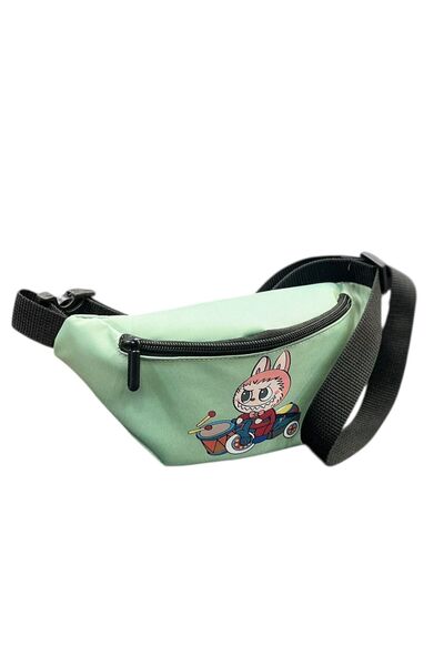 Epod Çocuk Labubu Unisex Ayarlanabilir Bel, Omuz Çantası