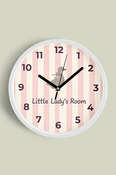 JHAAR Modern Yazılı Kaz / Ördek Tasarım - '' Little Lady's Room '' Çocuk Odas...