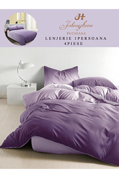 FIONNA.RO Lenjerie De Pat Finet 1 Persoana - Mov Degrade