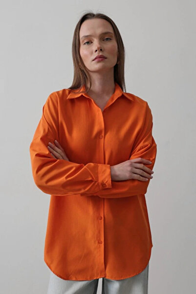 GENCULUS Long Sleeve Shirt Orange