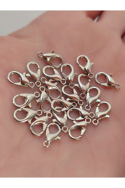 Mutlu Bujiteri Hobi Aksesuar 50 قطعة - مشابك نيكل على شكل ببغاء 502