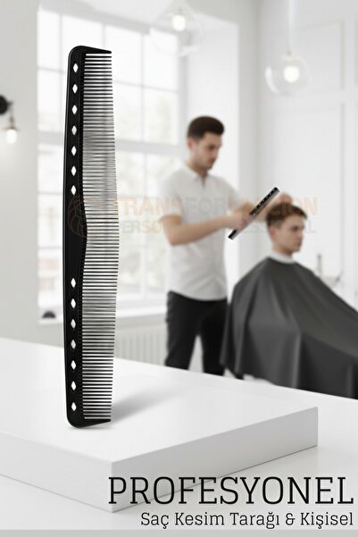 Transformacion Frizerski češalj za kosu kroj - Profesionalni trokutasti dizaj...