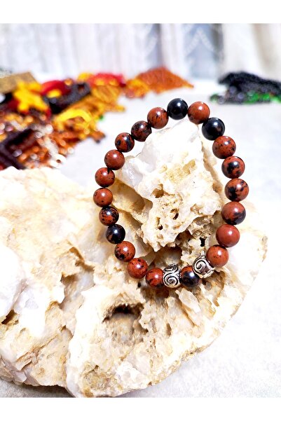 ŞAHBEY TESBİH سوار جاسبر من الحجر الطبيعي 8 ملم