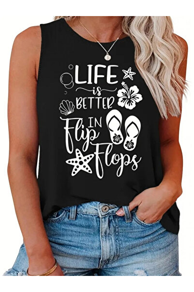 GENCULUS    Women's Crew Neck Printed Viscose Blouse