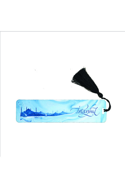 Souvenest Istanbul b Printed bookmark 19cm x 5cm |   Bracket-78