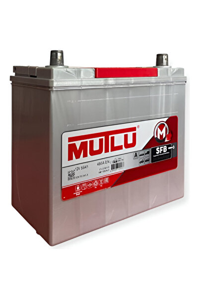 MUTLU AKÜ 12V 55 AH 450A EN 2 YIL GARANTİLİ 2025 TARİHLİDİR.