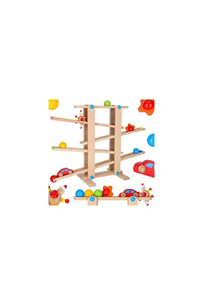 Three top online Pistă cu bile din lemn Montessori XXL (Kulodrome)