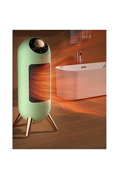 UNİBOX Vertical Electric Heater PTC, 1200W, Fan Heater, Fast, Silent, Thermostat, Protection,