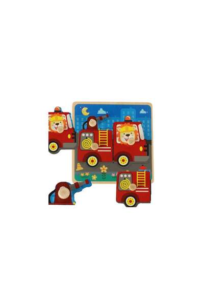Three top online Wooden puzzle fire department