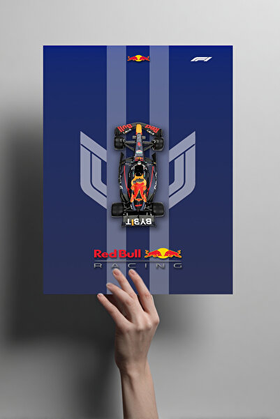 Genel Markalar F1 Redbull Takım Metal Poster - Dekoratif Duvar Tablosu