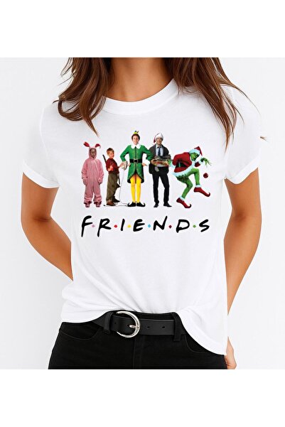 OEM Tricou din bumbac 100% Christmas Friends