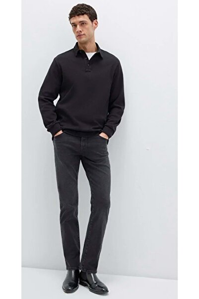 Mavi 0037834819 Martin Black Smoke Jean Παντελόνι Ανδρικό Τζιν Παντελόνι ΜΑΥΡΟ