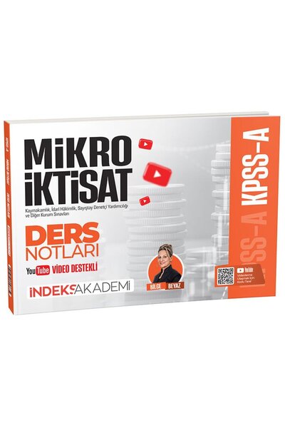 İndeks Akademi 2026 KPSS A Grubu Mikro İktisat Video Ders Notları - Bilge Bey...