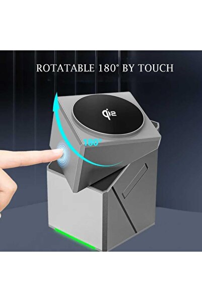 Generic New Generation 3-in-1 Magnetic Pop-up Design Wireless Charger