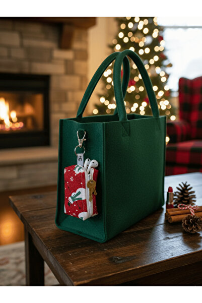 Ays Quilt حقيبة مفاتيح متعددة الأغراض بتصميم السنة الجديدة - حافظة AirPods - ...