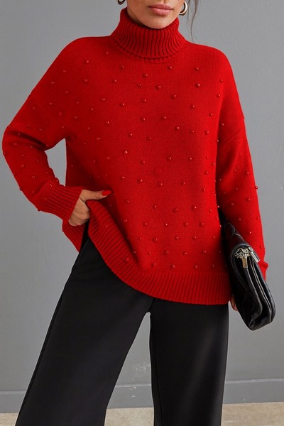 AYZEY Sweater Tricot with Beads