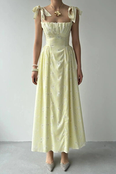 GENCULUS Khalesi Shoulder Tie Dress