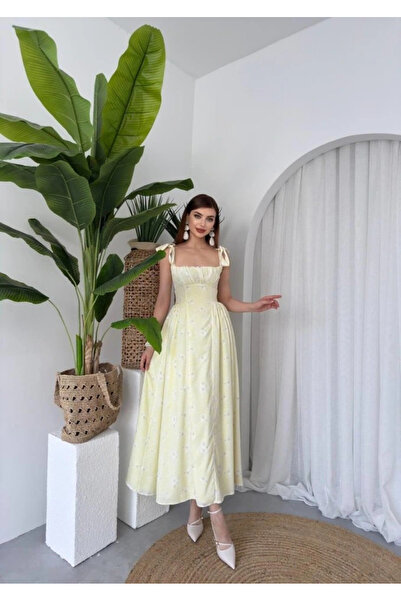 GENCULUS Khalesi Shoulder Tie Dress