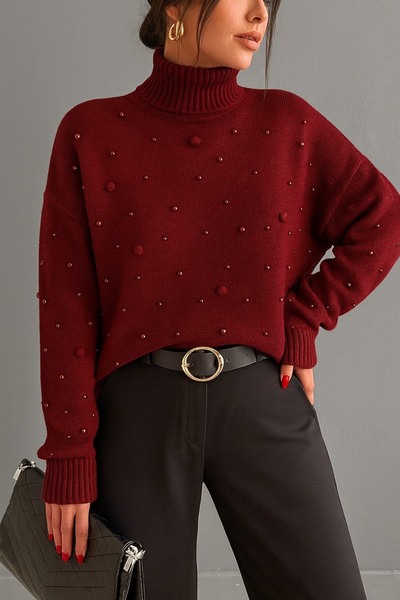 AYZEY Sweater Tricot with Beads