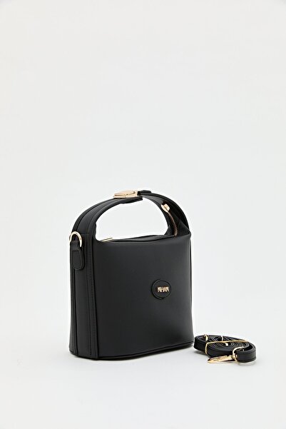 Nihan Toka Detaylı El Çantası Siyah