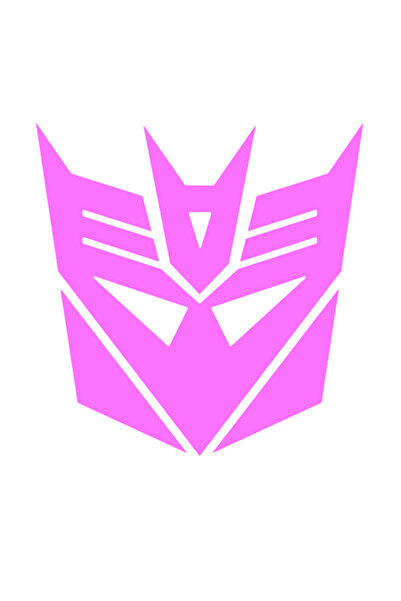 Oracal Sticker Transformers, 12cm, pink