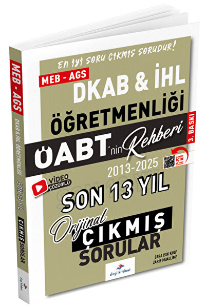 Dizgi Kitap 2026 ÖABT MEB-AGS nin Rehberi DKAB Din Kültürü Öğretmenliği Son 1...