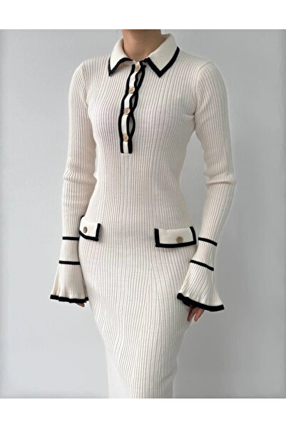 GENCULUS    Wale Pocket Detailed Dress