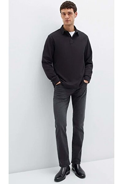 Mavi 0037834819 Martin Black Smoke Jean Παντελόνι Ανδρικό Τζιν Παντελόνι ΜΑΥΡΟ