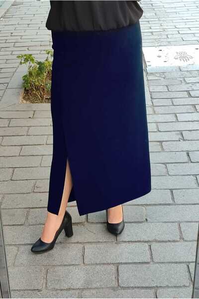 Butik Спідниця з підкладкою та розрізом над коліном для великих розмірів