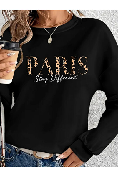 GENCULUS    Women's Long Sleeve Crew Neck Print Viscose Two Thread Blouse