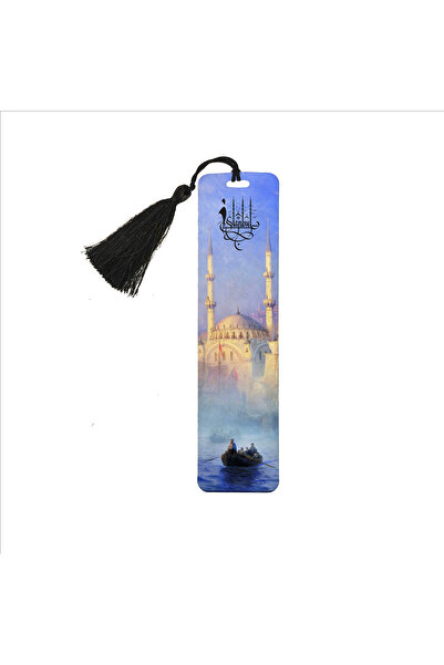 Souvenest Istanbul tophane view (1884, aivazovski) ba Printed itap bookmark 19cm x 5cm |   Ag-phone1