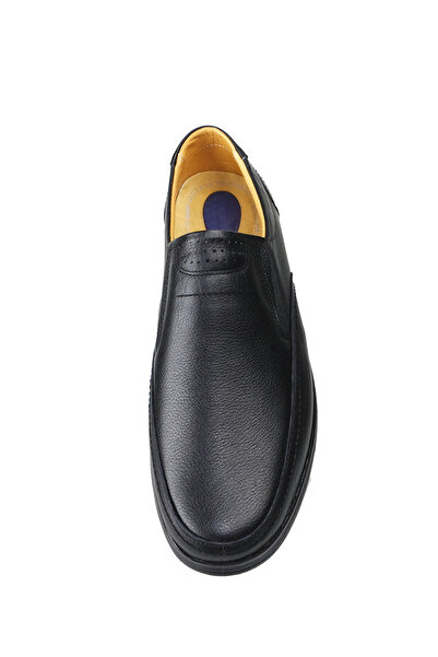 Dortex Drt7810 Leather Lace Detailed Non-Slip Sole Easy to Wear Men's Shoes