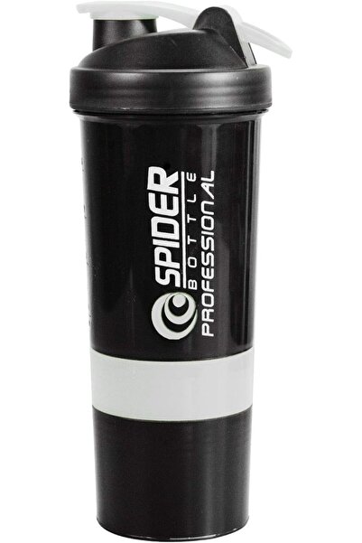 Al Rayyan Sports Dovaz® Protein Shaker Bottle - Spider Cyclone Shaker 500ml (White)